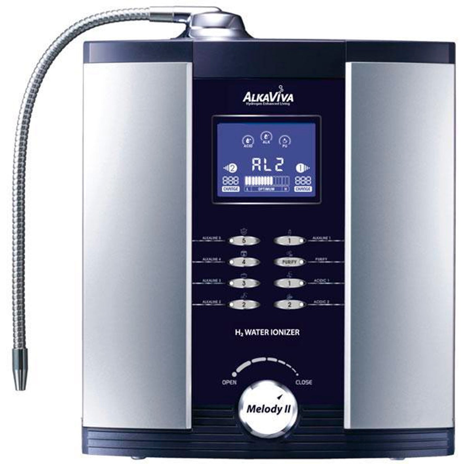 Alkaviva Melody II Ionizer & Hydrogen Water System