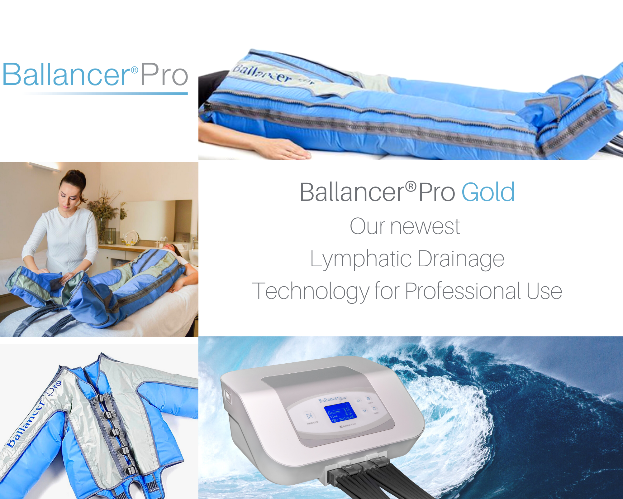 Ballancer® Pro Gold Elite Lymphatic Body Compression Therapy