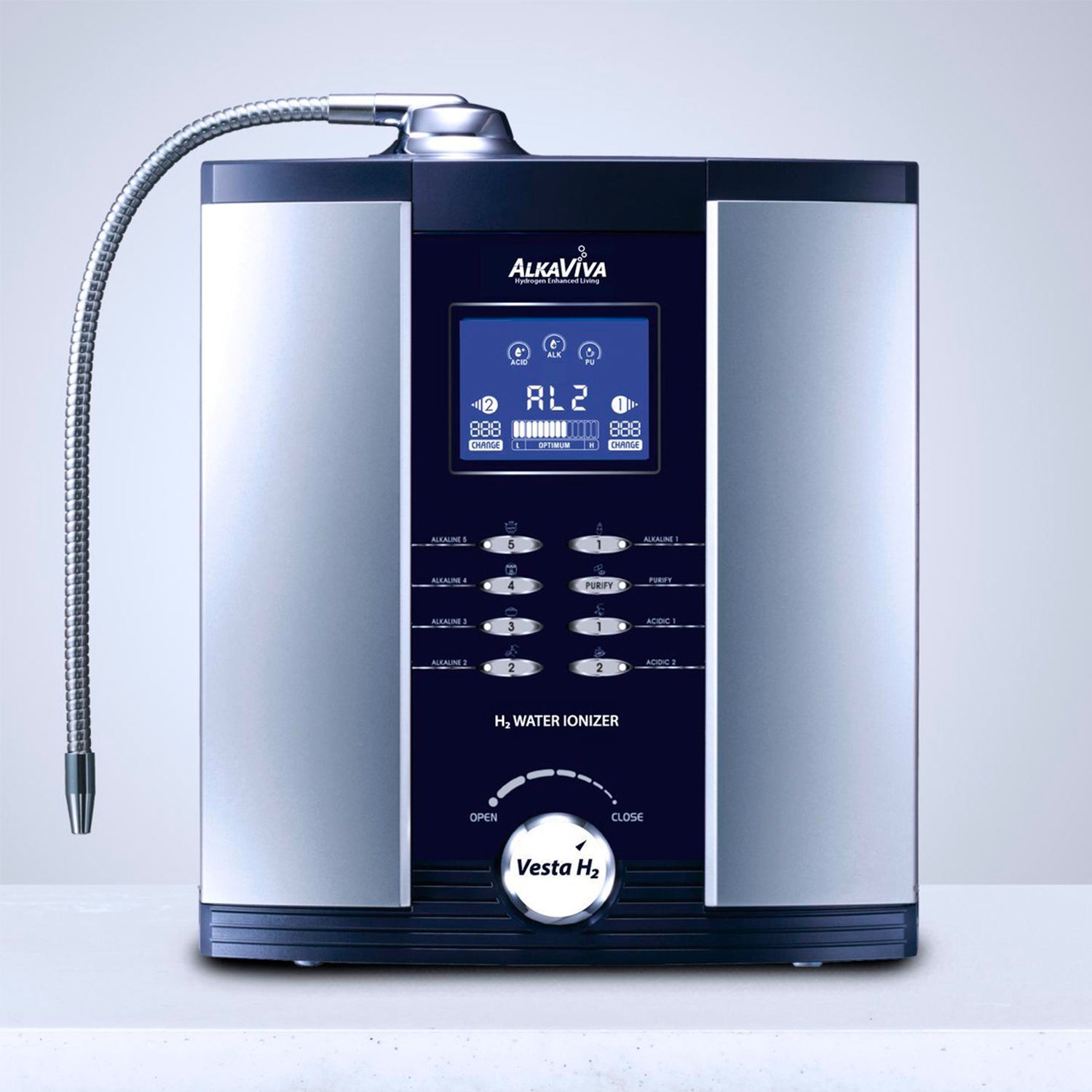 Alkaviva Vesta H2 Ionizer & Hydrogen Water System