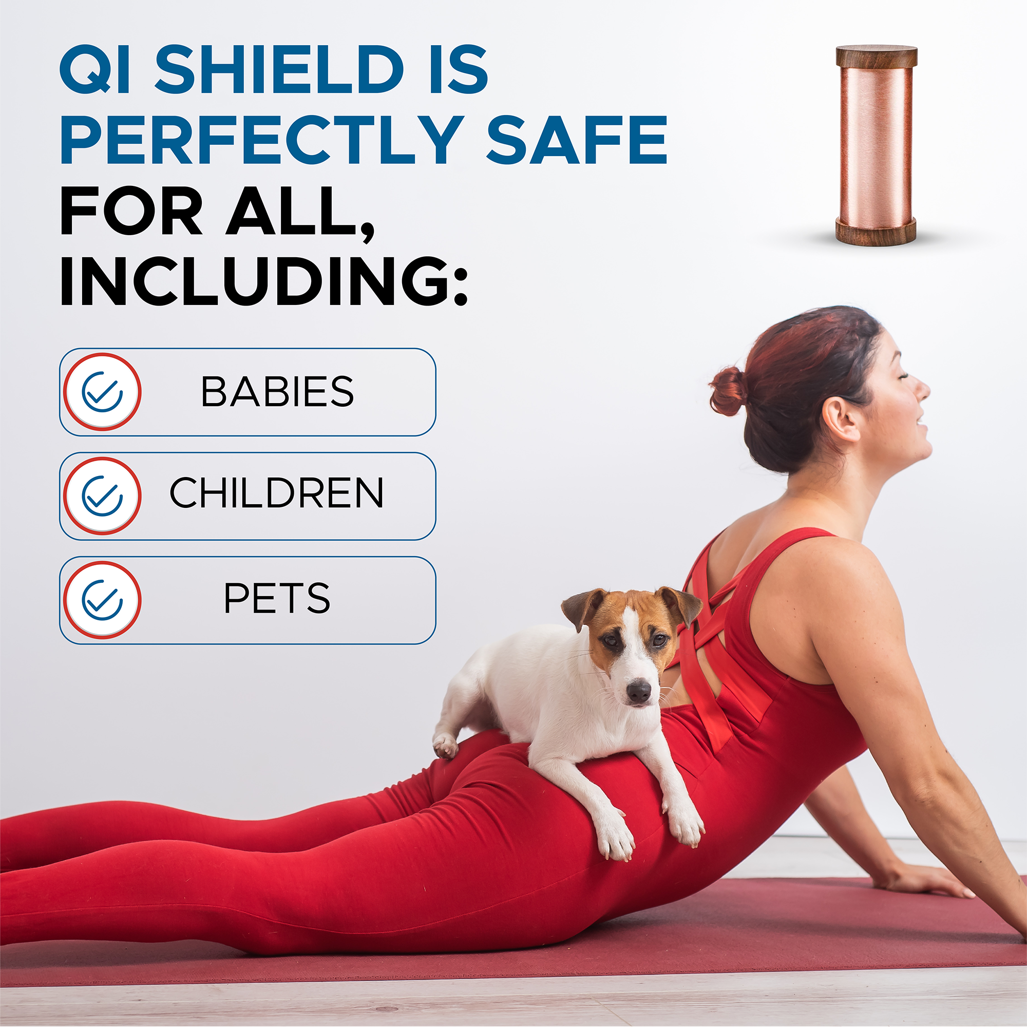 Qi Shield EMF Protection By Waveguard